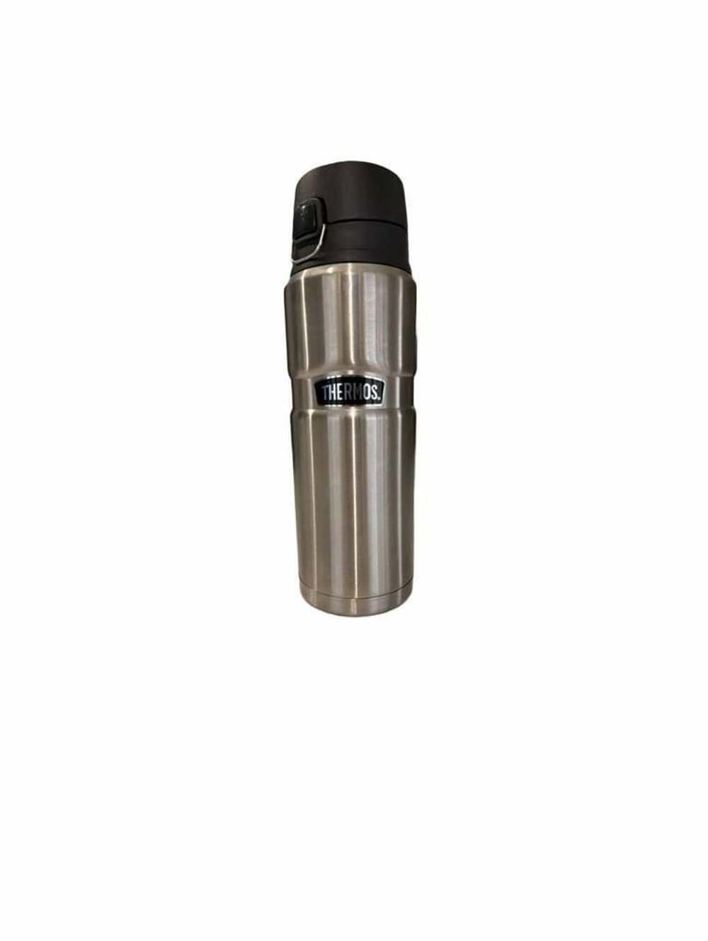 Thermos Stainless King Vacuum Insulated Beverage Bottle, Matte Stainless Steel